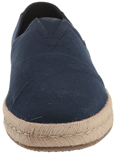 TOMS Men's ALP Rope 2.0 Loafer Flat, Navy, 8