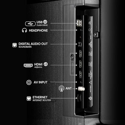 Hisense 55" E6 Cinema Series QLED 4K UHD Smart Fire TV (55E6QF, 2025 Model) - QLED, AI Light Sensor, Dolby Vision · Atmos, Voice Remote with Alexa, Motion Rate 120, HDR 10+ Adaptive, Game Mode Plus