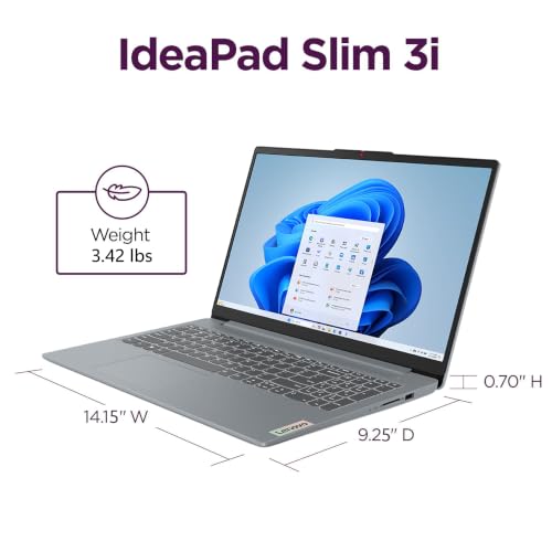 Lenovo Essential 15.6" FHD Everyday Laptop, Intel Processor, 128GB Storage