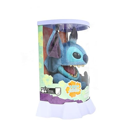 WOW! Stuff: RealFX Disney Stitch Plush from Lilo & Stitch- 18" Animatronic Plush, 100+ Action & Sound Combinations, Looks-Feels-Sounds Realistic! Stuffed Animal Plush, Ages 6+