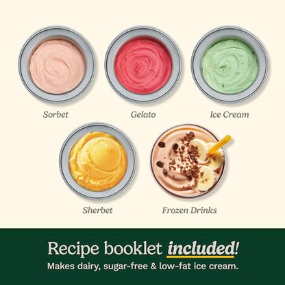 Cuisinart Ice Cream Maker Machine, 2-Quart Ice Cream, Sorbet and Frozen Yogurt Machine, Fully Automatic Double-Insulated Freezer Bowl Makes Frozen Desserts in Under 30 Minutes, ICE30BCP1, Silver