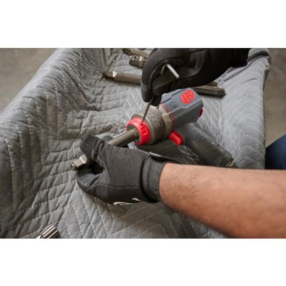 Ingersoll Rand 2236QTIMAX-2 DXS2 1/2" Air Impact Wrench, 2" Extended Anvil, Quiet, 1500 ft-lb Torque, Titanium Hammercase, Friction Ring Retainer, Pistol, Interchangeable Anvil, Multi-functional Tool