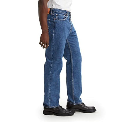 Levi's Men's 550 Relaxed Fit Jeans (Also Available in Big & Tall), Medium Stonewash, 36W x 30L