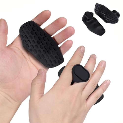 NiuMid Anti-Slip Workout Grips - Ergonomic Rubber Hand Protector Gloves for Weight Lifting, Pull-Ups, Gym Training and Exercise, for Men and Women (1pack)
