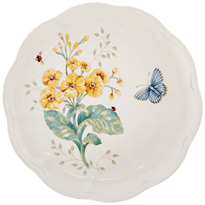 Lenox 6342794 Lenox Butterfly Meadow 18-Piece Dinnerware Set White