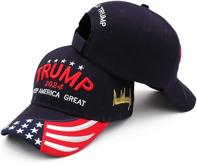 Trump 2024 Hat Donald Trump Hat 2024 Keep America Great Hat MAGA Camo Embroidered Adjustable Baseball Cap (01)