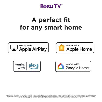 Hisense 32-Inch Class A4 Series HD 720p Smart Roku TV with Alexa Compatibility (32A4HNR) - Dolby Audio, Slim Bezel Design, Google Assistant