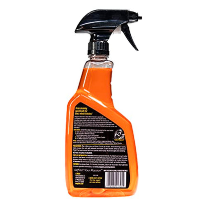 Meguiar's Hot Rims Black Wheel Cleaner, Best Cleaner for Matte Black Wheels - 24 Oz Spray Bottle