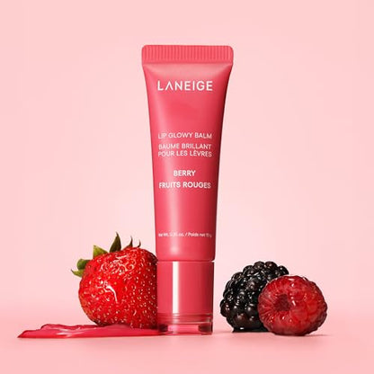 LANEIGE Lip Glowy Balm Berry: Hydrate, Glossy, Lightweight, Moisturize & Tint with Shea Butter