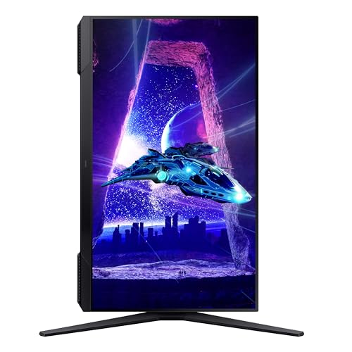 SAMSUNG 24-Inch Odyssey G3 (G30D) Series FHD Gaming Monitor, 1ms, 180Hz, AMD FreeSync, Adjustable Stand, Black Equalizer, Virtual Aim Point, Eye Saver Mode, Flicker-Free, LS24DG302ENXZA, 2024