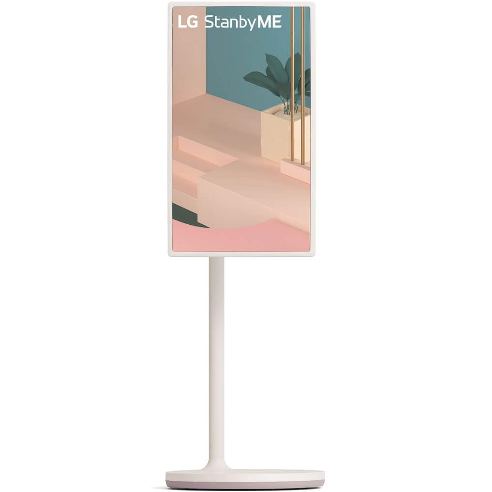 LG 27-Inch Class StanbyMe 1080p-Portable Touch-Screen-Monitor 27ART10AKPL, Built-in Battery, Full Swivel Rotation, 60Hz Refresh Rate, Calming Beige