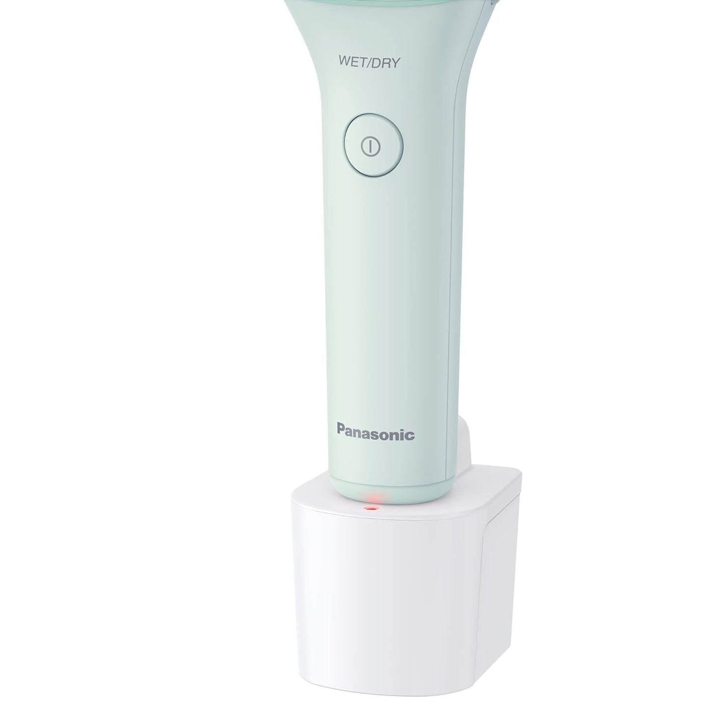 Panasonic Electric Razor for Women, Cordless 3-Blade Shaver with Pop-Up Trimmer, Wet Dry Operation - ES-AWL6AG (Mint)