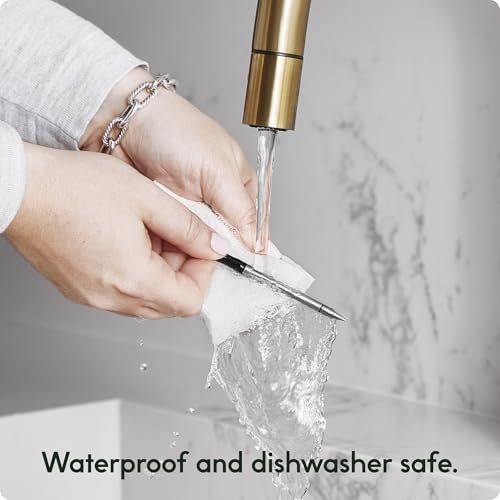 CHEF iQ Sense Smart Wireless Meat Thermometer with 3 Ultra-Thin Probes, Unlimited Range Bluetooth Meat Thermometer, Digital Food Thermometer for Remote Monitoring of BBQ Grill, Oven