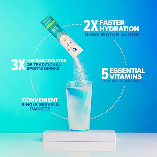 Liquid I.V. Hydration Multiplier - Firecracker - Hydration Powder Packets | Electrolyte Powder Drink Mix | Easy Open Single-Serving Servings | Non-GMO | 1 Pack (16 Servings)