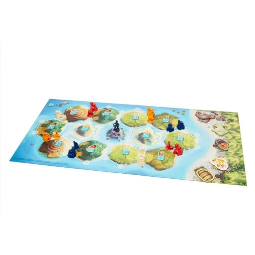 CATAN Junior Board Game - Swashbuckling Adventure for Young Pirates! Strategy Game, Fun Family Game for Kids and Adults, Ages 6+, 2-4 Players, 30 Minute Playtime, Made by CATAN Studio