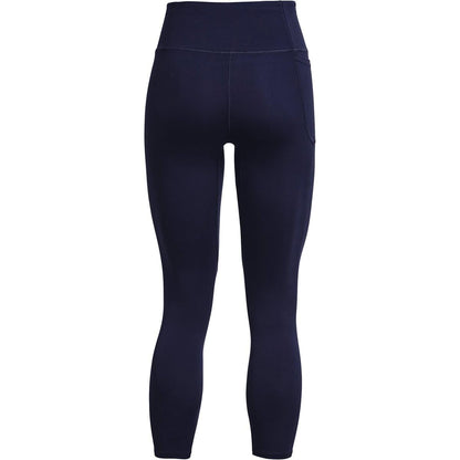 Under Armour Womens Motion Ankle Leggings, Midnight Navy (410)/White, Large