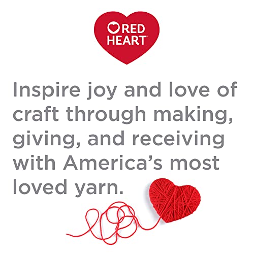 Red Heart Super Saver Pumpkin Yarn - 3 Pack of 198g/7oz - Acrylic - 4 Medium (Worsted) - 364 Yards - Knitting/Crochet