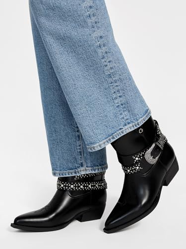 Guess Women's Lansly Bootie, Black 001, 7