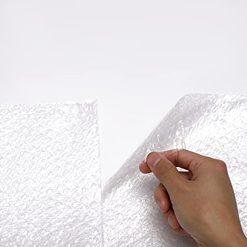 wanguagua 2 Pack 12 Inch x 72 ft Total Bubble Packing Nylon Wrap For Moving Boxes Shipping Cushioning Supplies Perforated Every 12”