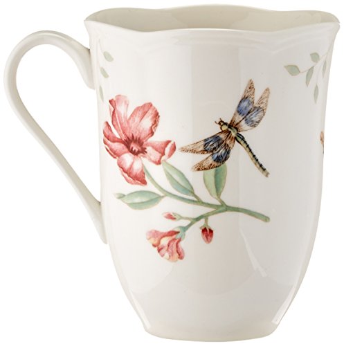 Lenox 6342794 Lenox Butterfly Meadow 18-Piece Dinnerware Set White