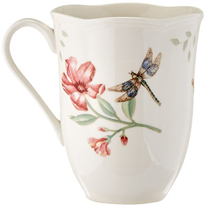Lenox 6342794 Lenox Butterfly Meadow 18-Piece Dinnerware Set White