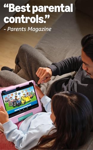 Amazon Fire HD 10 Kids tablet (newest model) ages 3-7 | Bright 10.1" HD screen with included ad-free and exclusive content, robust parental controls, 13-hr battery, 32 GB, Disney Princess