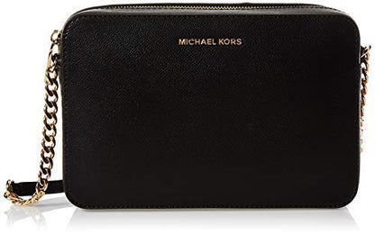 Michael Kors Jet Set Large East West Crossbody Bag, Black