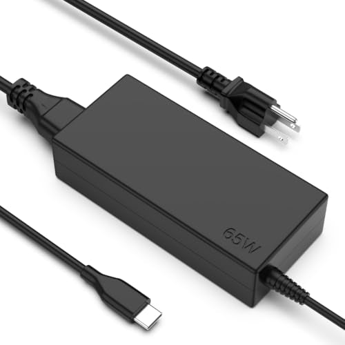 FSJTD Universal 65W 45W USB C Laptop Charger Compatible with HP Chromebook