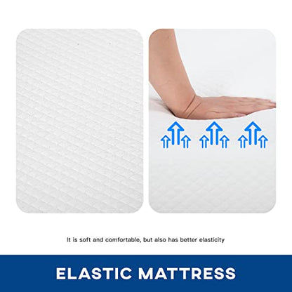 6/8/10/12 inch Gel Memory Foam Mattress for Cool Sleep & Pressure Relief, Medium Firm Mattresses CertiPUR-US Certified/Bed-in-a-Box/Pressure Relieving (10 in, Queen)