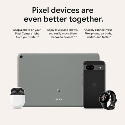 Google Pixel 8a - Unlocked Android Phone with Google AI, Advanced Pixel Camera and 24-Hour Battery - Obsidian - 256 GB