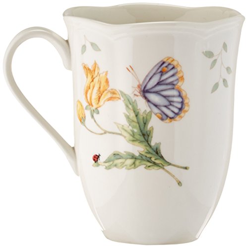 Lenox 6342794 Lenox Butterfly Meadow 18-Piece Dinnerware Set White