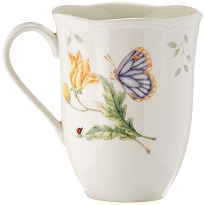 Lenox 6342794 Lenox Butterfly Meadow 18-Piece Dinnerware Set White