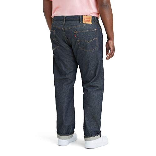 Levi's Men's 501 Original Fit Jeans (Also Available in Big & Tall), Rigid STF, 50W x 30L