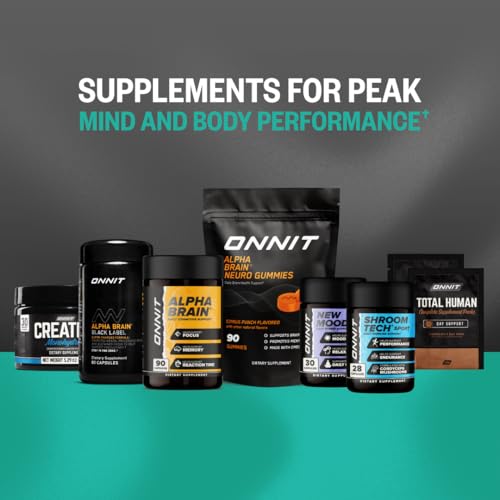 ONNIT Total Human Adult Multivitamin Dietary Supplement Comprehensive Capsule Packs with Day and Night Support, Daily Vitamin Packs for Men and Women, Dietary Supplement Capsules, 30-Day Supply