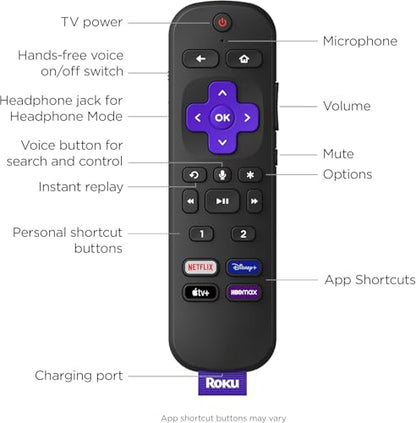 Roku Smart TV – 75-Inch Plus Series 4K QLED RokuTV with Roku Voice Remote Pro, Dolby Vision, Striking 4K Resolution, Automatic Brightness, & Seamless Streaming – Live Local News & Sports