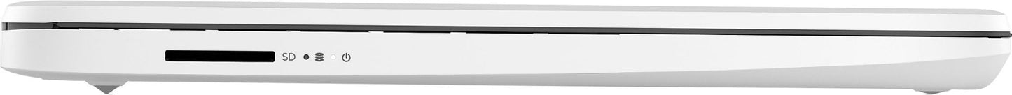 HP 14" Business Laptop Computer, 16GB RAM 320GB Storage (64GB eMMC+256GB Docking Station Set), Intel Quad-Core N4120, Windows 11 S Laptop with 1-Year Microsoft Office 365, PLUSERA Earphones, White