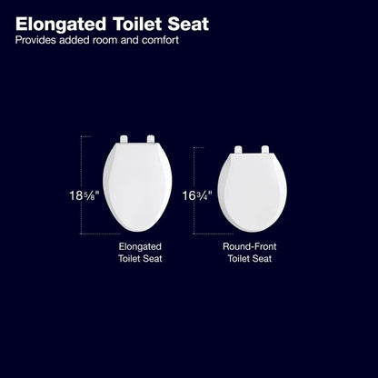 KOHLER 5724-0 PureWash M250 Elongated Bidet Toliet Seat, Manual Non-Electric Bidets for Existing Toilets, Adjustable Bidet Sprayer, White