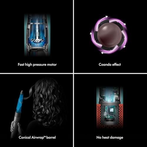 Dyson Airwrap i.d. Multi-Styler, Allure Winner, Bluetooth Connected, No Heat Damage, 6-in-1 Versatility, Intelligent Hair Styler