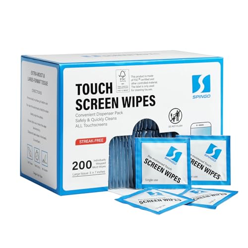 200 Count Screen Wipes, Screen Cleaner Wipes for Electronics, Touchscreens