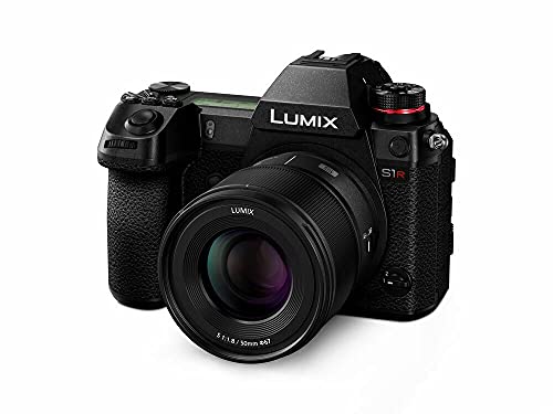 Panasonic LUMIX S Series Camera Lens, 50mm F1.8 L-Mount Interchangeable Lens for Mirrorless Full Frame Digital Cameras, S-S50 Black