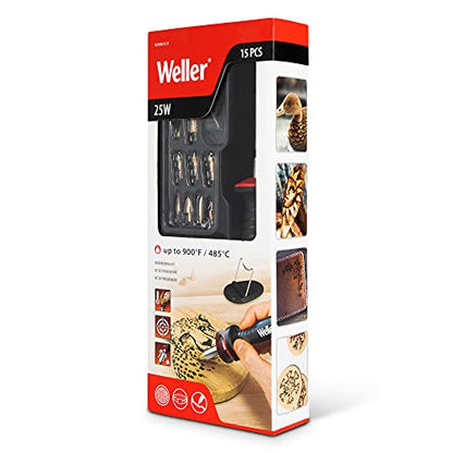 Weller Genuine 15 Piece 25W/120V Woodburning Kit | WLIWBK2512A