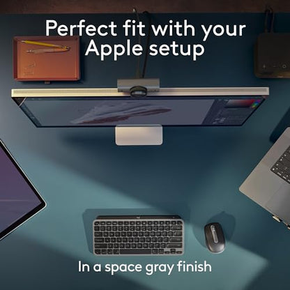 Logitech MX Anywhere 3S Mac Compact Wireless Mouse 8K DPI - Space Grey