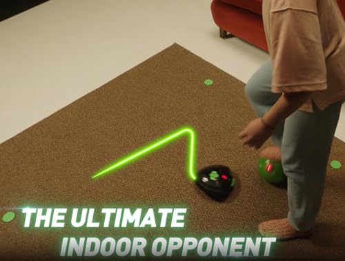 Soccer Bot - Ultimate Indoor Soccer Game with Score Tracker and Speed Modes, Soccer Training Toy