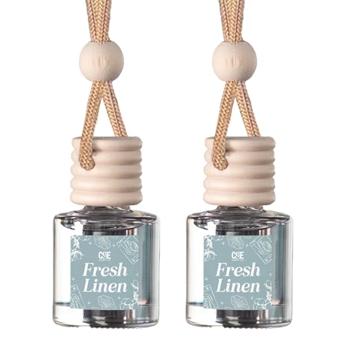 CANDECraftCo 2 Pack Hanging Car Air Freshener Diffuser for Essential Oils