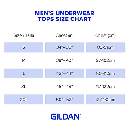 Gildan Men's Crew T-Shirts, Multipack, Style G1100, Black/Sport Grey/Military Green (5-Pack), Medium