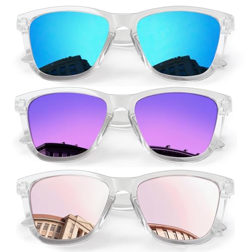 DANAMY Sunglasses Womens Polarized Sunglasses for Women Men UV Protection