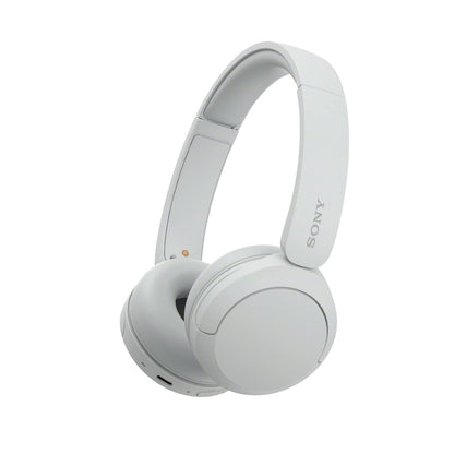 Sony WH-CH520 Wireless Headphones Bluetooth On-Ear Headset with Microphone, White