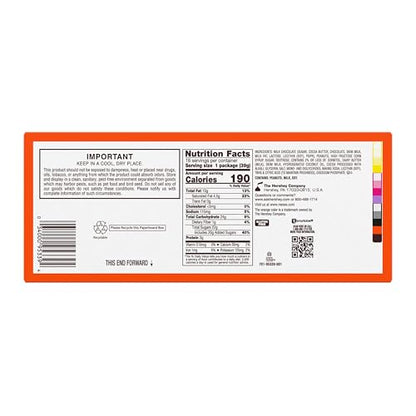 REESE'S Big Cup Chocolate Lava Milk Chocolate Peanut Butter Cups, Candy Packs, 1.4 oz (16 Count)