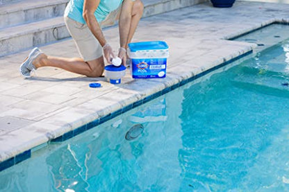 CLOROX Pool&Spa XtraBlue 3” Chlorinating Tablets, Kills Bacteria & Stops Algae, 5 LB