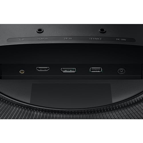 Samsung 32" Odyssey G55C Series QHD 1000R Curved Gaming Monitor, 1ms(MPRT), HDR10, 165Hz, AMD Radeon FreeSync, Eye Care, Glare Free, Sharp Resolution LS32CG550ENXZA